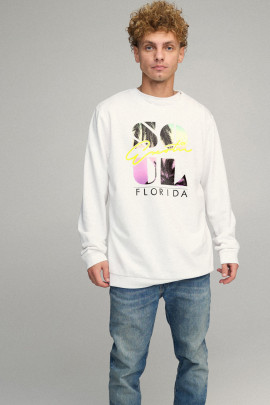 Світшот чоловічий OVERSIZE /no flis/