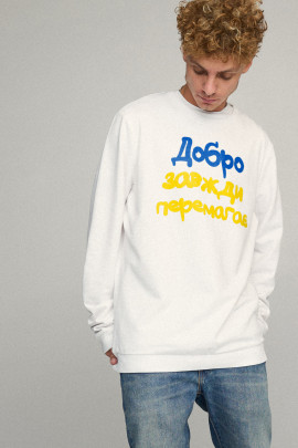 Світшот чоловічий OVERSIZE /no flis/