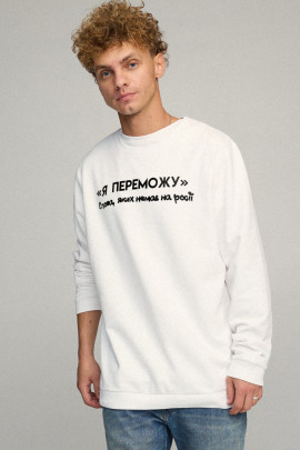 Світшот чоловічий OVERSIZE /no flis/