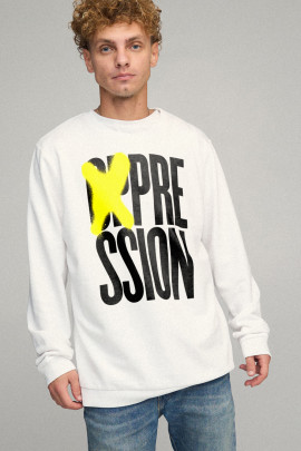 Світшот чоловічий OVERSIZE /no flis/