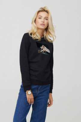 Світшот жіночий basic  /no flis/ 