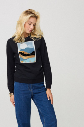 Світшот жіночий basic  /no flis/ 