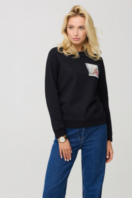 Світшот жіночий basic  /no flis/ 