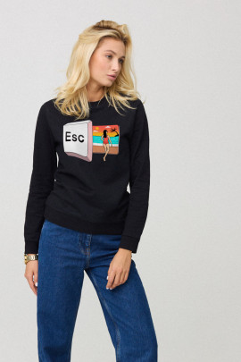 Світшот жіночий basic  /no flis/ 