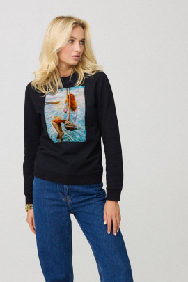 Світшот жіночий basic  /no flis/ 