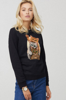 Світшот жіночий basic  /no flis/ 