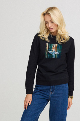 Світшот жіночий basic  /no flis/ 