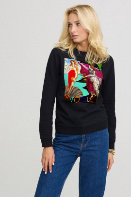 Світшот жіночий basic  /no flis/ 