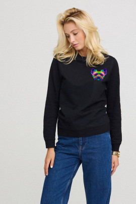 Світшот жіночий basic  /no flis/ 