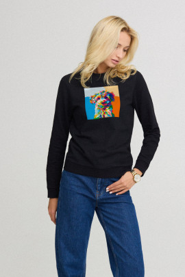 Світшот жіночий basic  /no flis/ 