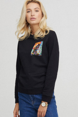 Світшот жіночий basic  /no flis/ 