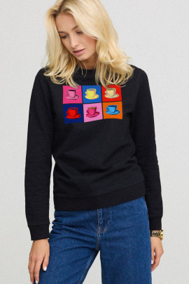 Світшот жіночий basic  /no flis/ 