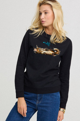 Світшот жіночий basic  /no flis/ 