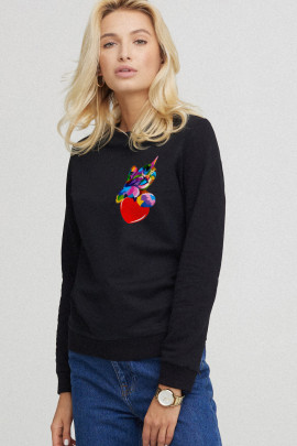 Світшот жіночий basic  /no flis/ 