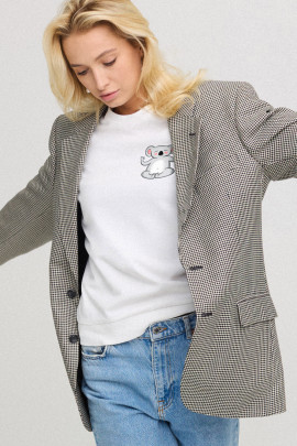 Світшот жіночій basic  /no flis/ 