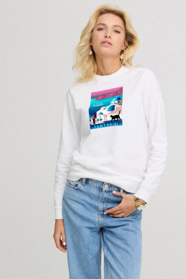 Світшот жіночій basic  /no flis/ 