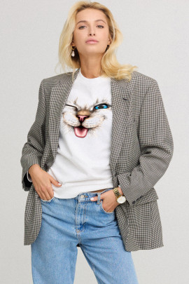 Світшот жіночій basic  /no flis/ 