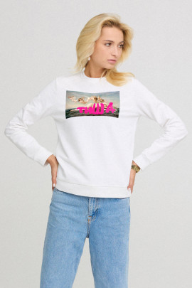 Світшот жіночій basic  /no flis/ 