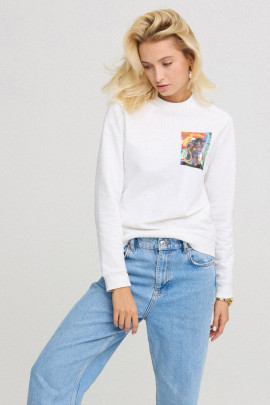 Світшот жіночій basic  /no flis/ 