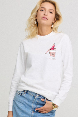 Світшот жіночій basic  /no flis/ 