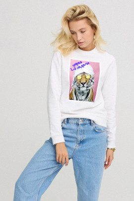 Світшот жіночій basic  /no flis/ 