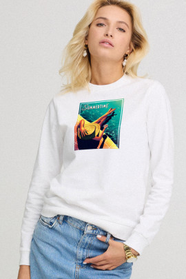 Світшот жіночій basic  /no flis/ 