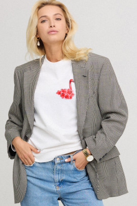 Світшот жіночій basic  /no flis/ 