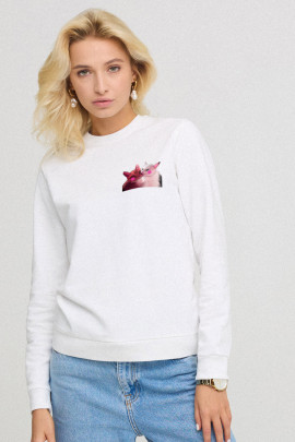 Світшот жіночій basic  /no flis/ 