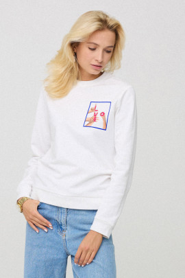 Світшот жіночій basic  /no flis/ 