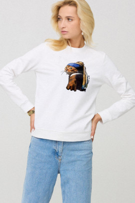 Світшот жіночій basic  /no flis/ 