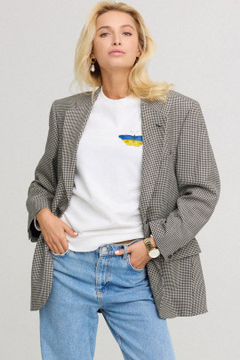 Світшот жіночій basic  /no flis/ 