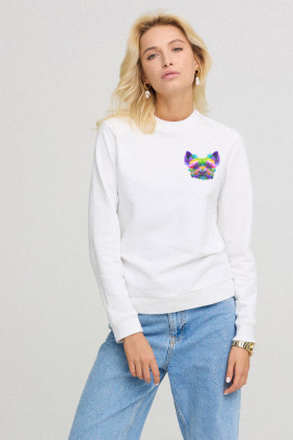 Світшот жіночій basic  /no flis/ 