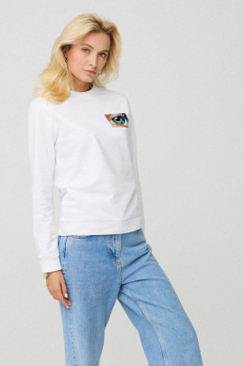 Світшот жіночій basic  /no flis/ 