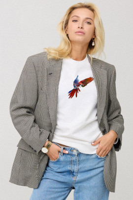 Світшот жіночій basic  /no flis/ 