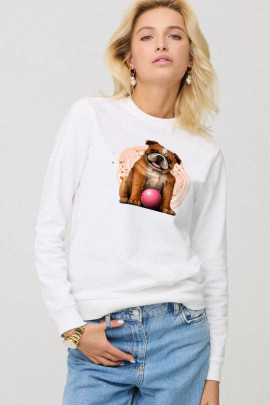 Світшот жіночій basic  /no flis/ 