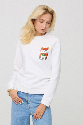 Світшот жіночій basic  /no flis/ 