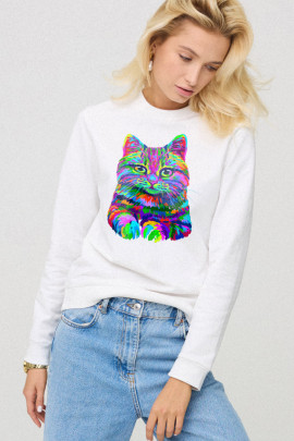 Світшот жіночій basic  /no flis/ 