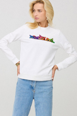 Світшот жіночій basic  /no flis/ 