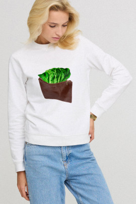 Світшот жіночій basic  /no flis/ 