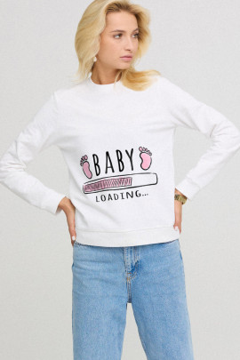 Світшот жіночій basic  /no flis/ 