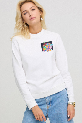 Світшот жіночій basic  /no flis/ 