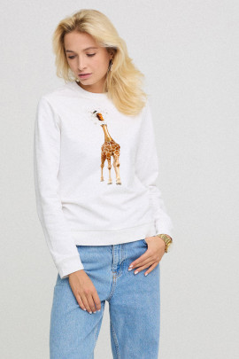 Світшот жіночій basic  /no flis/ 