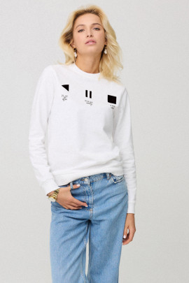 Світшот жіночій basic  /no flis/ 