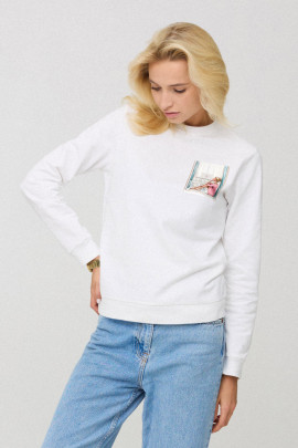 Світшот жіночій basic  /no flis/ 