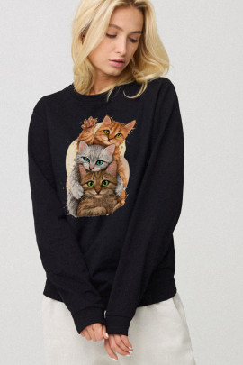 Світшот жіночий oversize  /no flis/ 