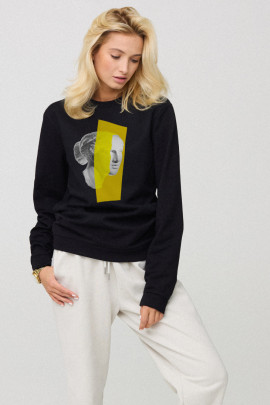 Світшот жіночий oversize  /no flis/ 