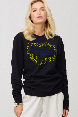 Світшот жіночий oversize  /no flis/ 