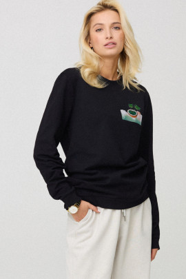 Світшот жіночий oversize  /no flis/ 