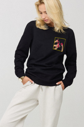 Світшот жіночий oversize  /no flis/ 