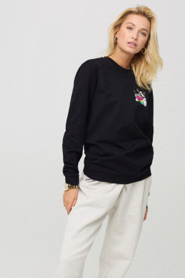 Світшот жіночий oversize  /no flis/ 